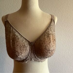 Empreinte SeamlessFull Cup Cassiopee Bra 32 F Rose Sauvage